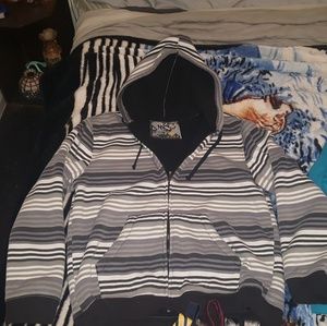 Striped hoodie